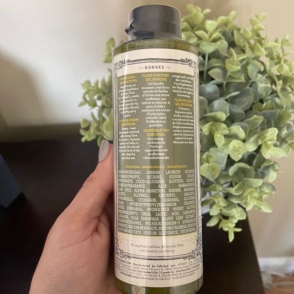 🫒 Korres Pure Greek Olive Shower Gel - Olive Blossom 🫒 - Picture 3 of 4